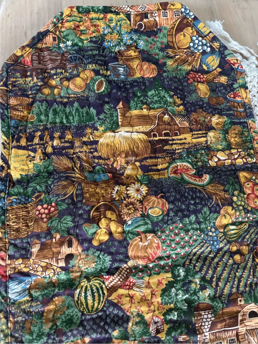 Handmade Multicolor Quilted Table Runner - Brand Not Specified